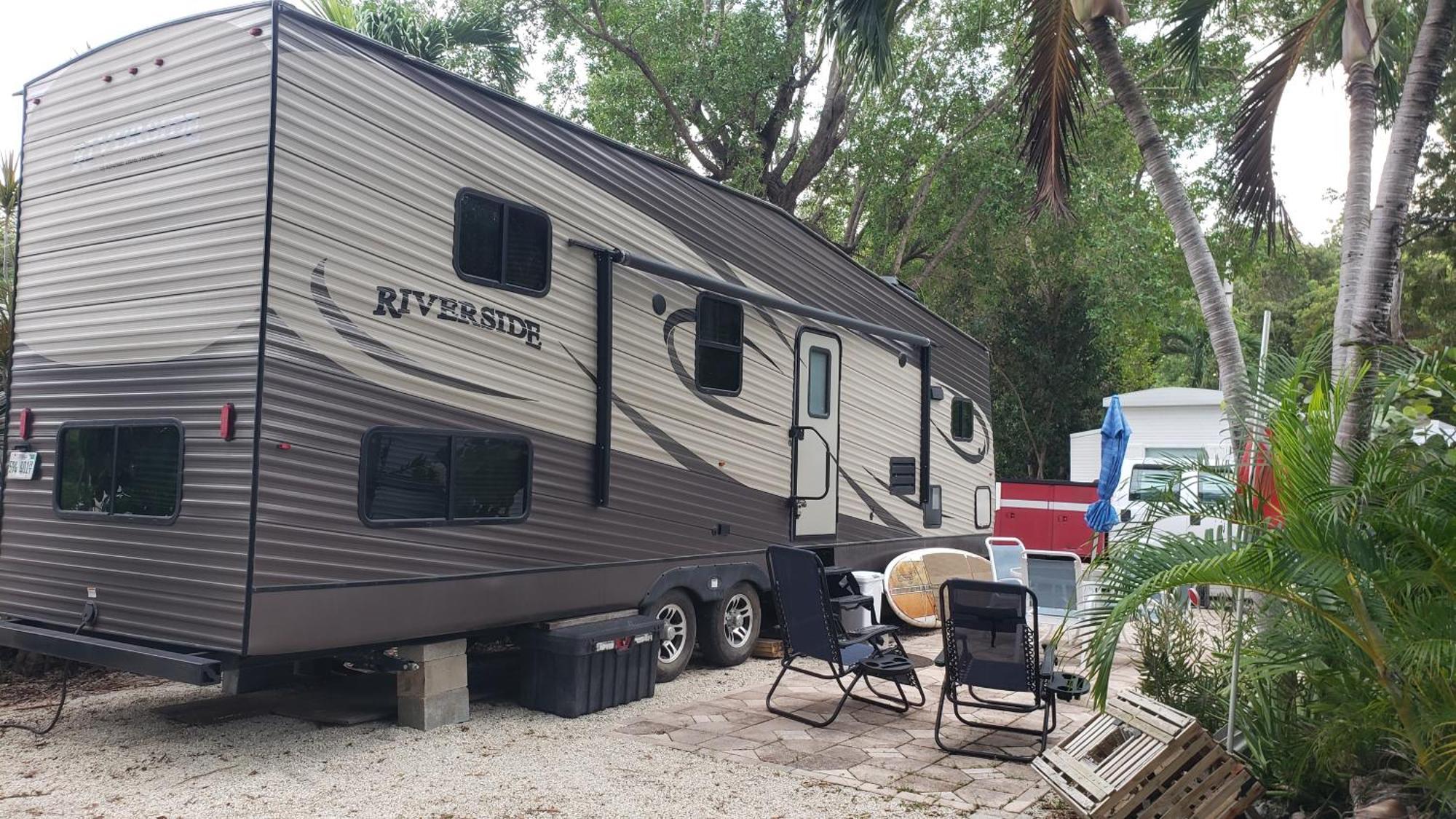 Tiny House Rv, Kayak Hotell Key Largo Exteriör bild