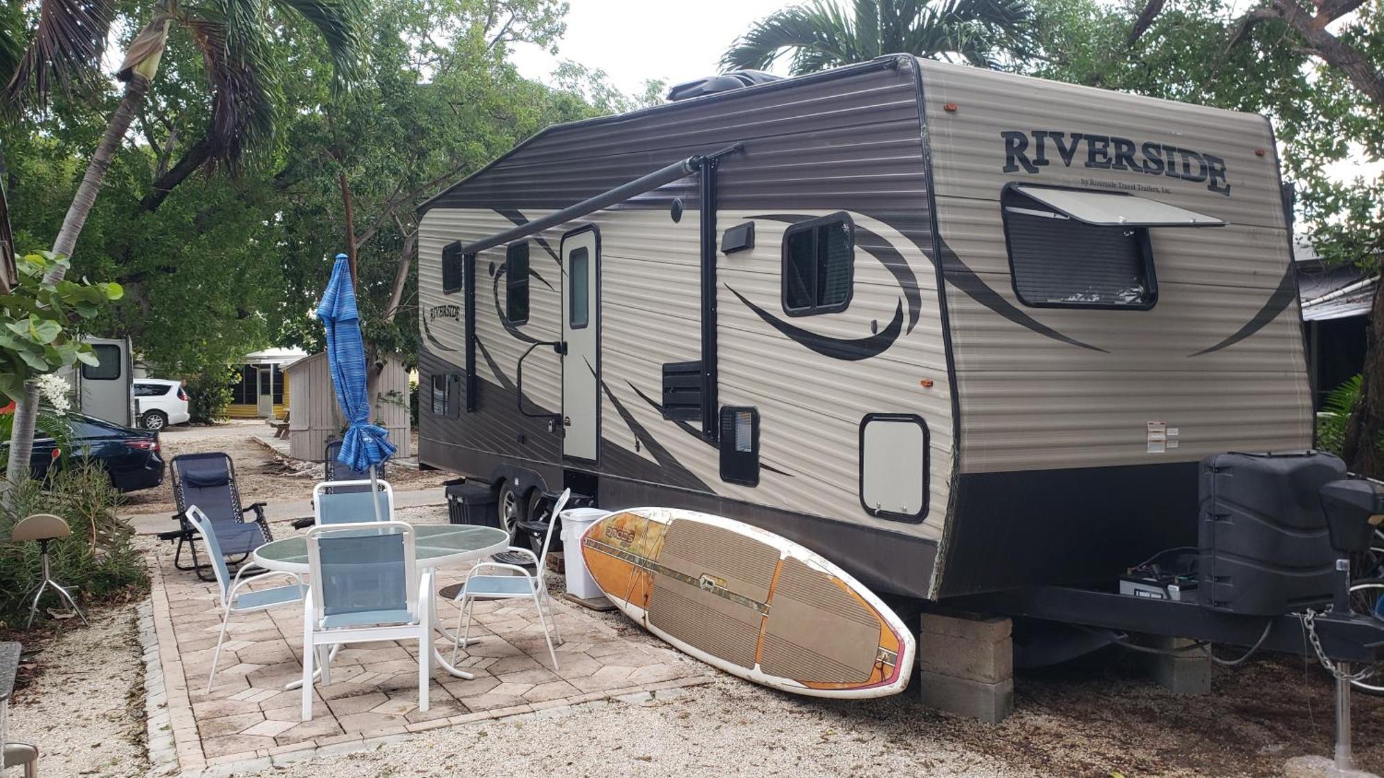 Tiny House Rv, Kayak Hotell Key Largo Exteriör bild